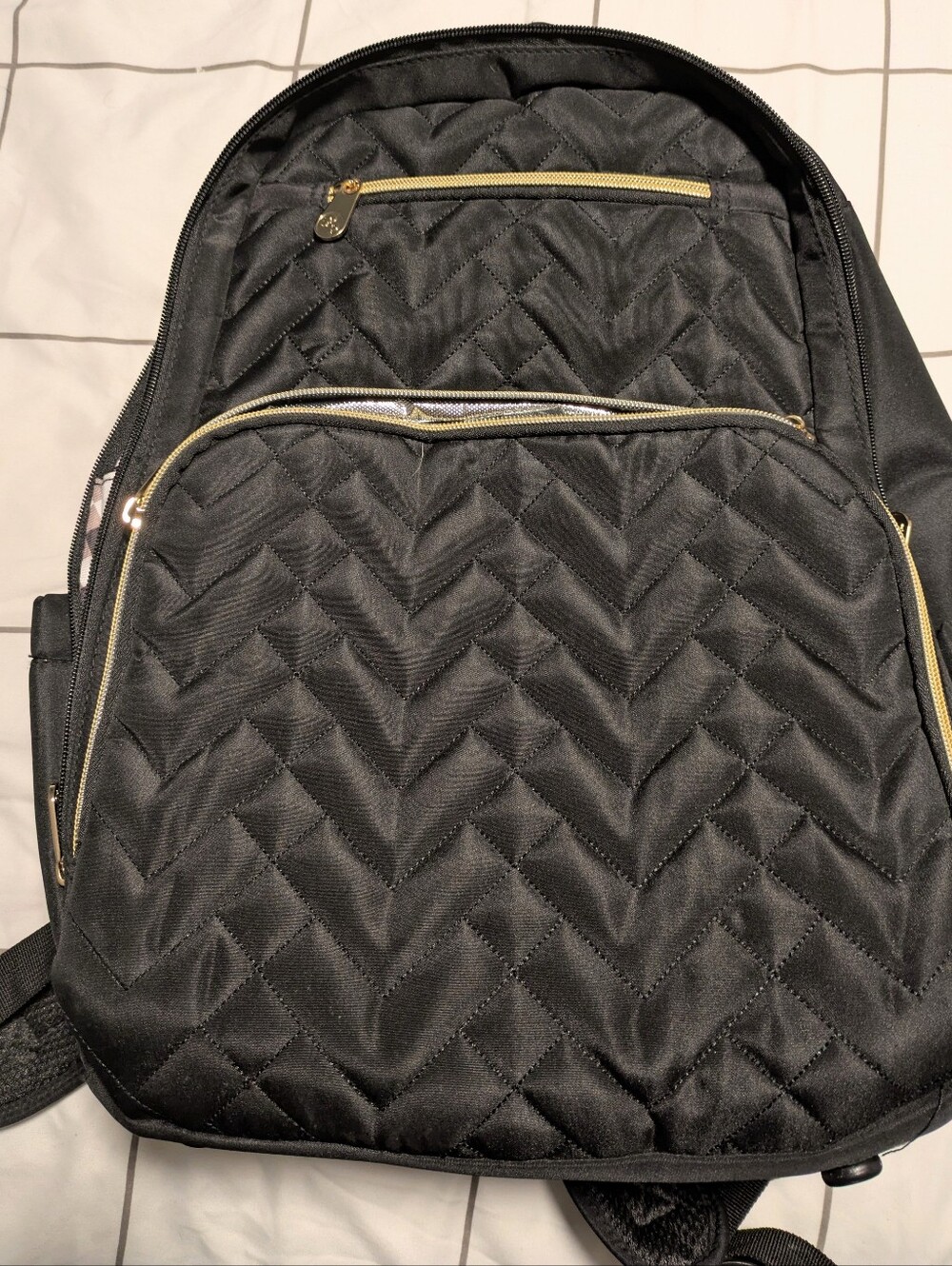 Fisher Price Diaper Bag Backpack - Includes Oxo Tot Travel Wipes Carrier